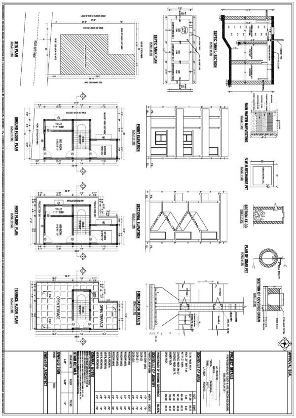 Buy 23x37 Approval Drawing as per RBO Act – Editable DWG File (Instant Download)
