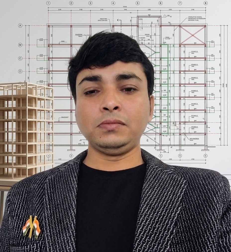 Er. Nadim Ahmad – Senior Structural Design Engineer at Manara Architects specializing in safe and innovative structural design